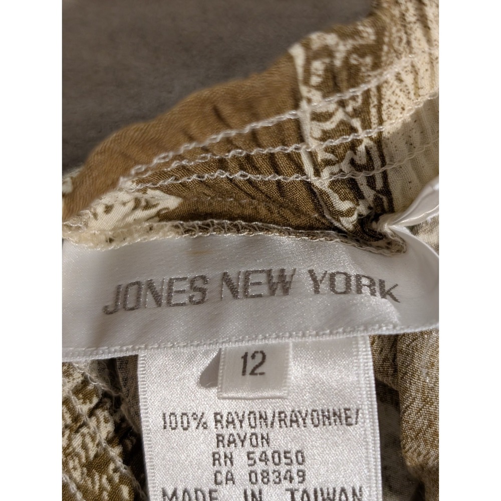 Vintage Jones New York 90's 2- Piece Hawaii Print Set 10/12 READ - Picture 11 of 14